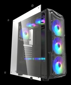 Aigo Darkflash ATX/M-ATX/ITX Tempered Glass PC Case
