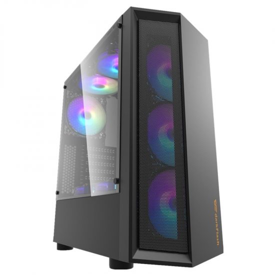 Darkflash ATX Transparent Tempered Glass Mid Tower Chassis