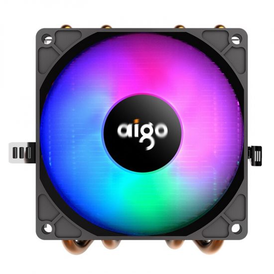 Aigo PC CPU 4 Heatpipes Fan Cooler