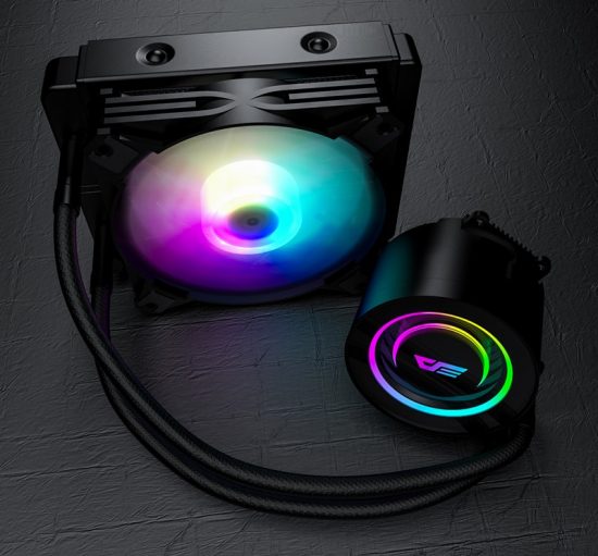 Aigo DX Series Water Cooling RGB CPU Cooler With Sync