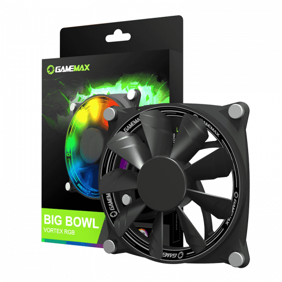 GameMax GMX-12-DBB PC Case Fan 120mm