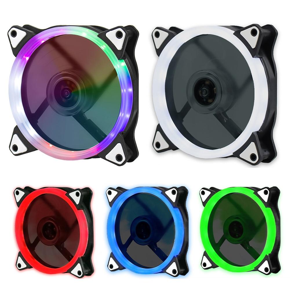 KEDIERS RGB Case Fans 120mm Silent Computer LED Cooling PC Case(SINGLE FAN  ONLY)